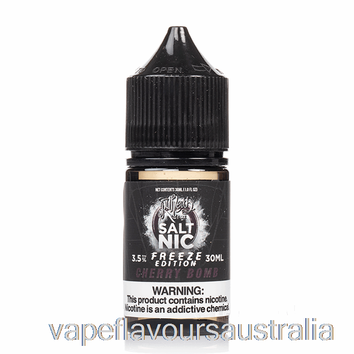 Vape Nicotine Australia Freeze - Cherry Bomb Salts - Ruthless - 30mL 50mg